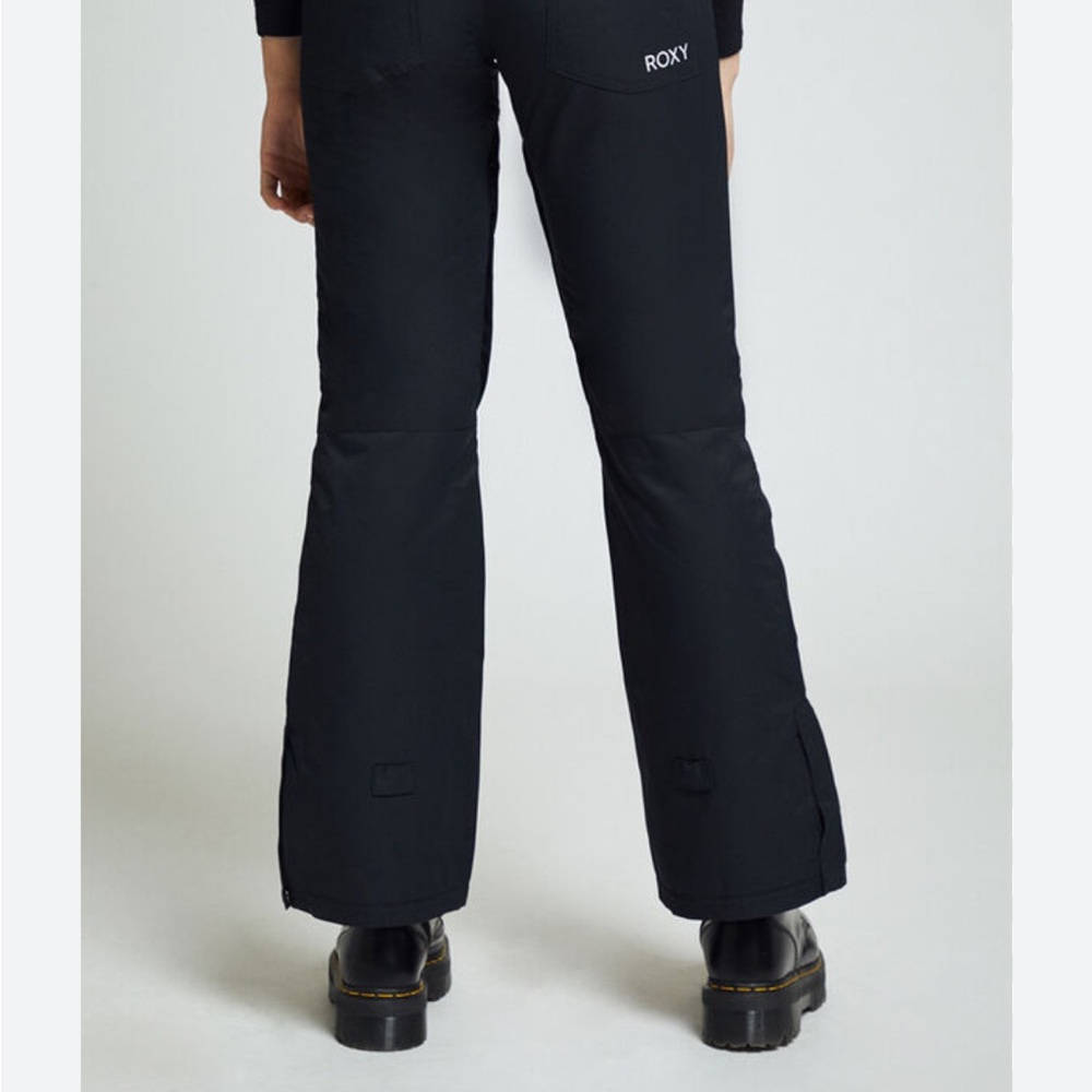 NEW!! Roxy Backyard Snowboard Pants XL Black Waterproof Insulated